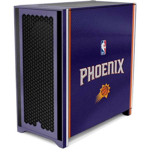 NBA Phoenix Suns Jersey Corsair 4000D Tempered Glass Mid-Tower ATX Case Skin